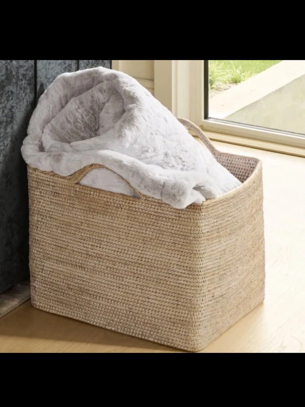 Lovesac Footsac Blanket with Foot Pocket - 50x70 Hazelwood Pika Phur